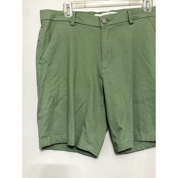 Coastaoro Men's Rider Tailored Shorts In Hedge Green 30 Zip NWT - Picture 2 of 10